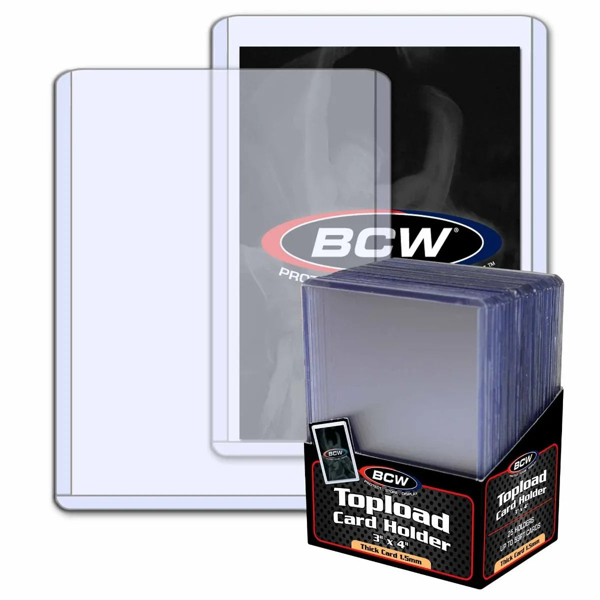BCW Thick Card Topload Holder - 59 PT