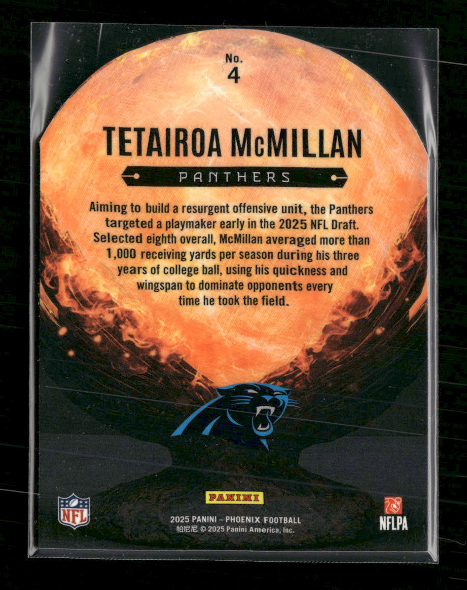 2025 Panini Phoenix Resurgent Snow Globe Tetairoa McMillan #4