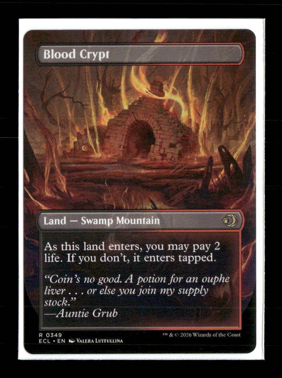 Lorwyn Eclipsed Blood Crypt (Borderless) #349
