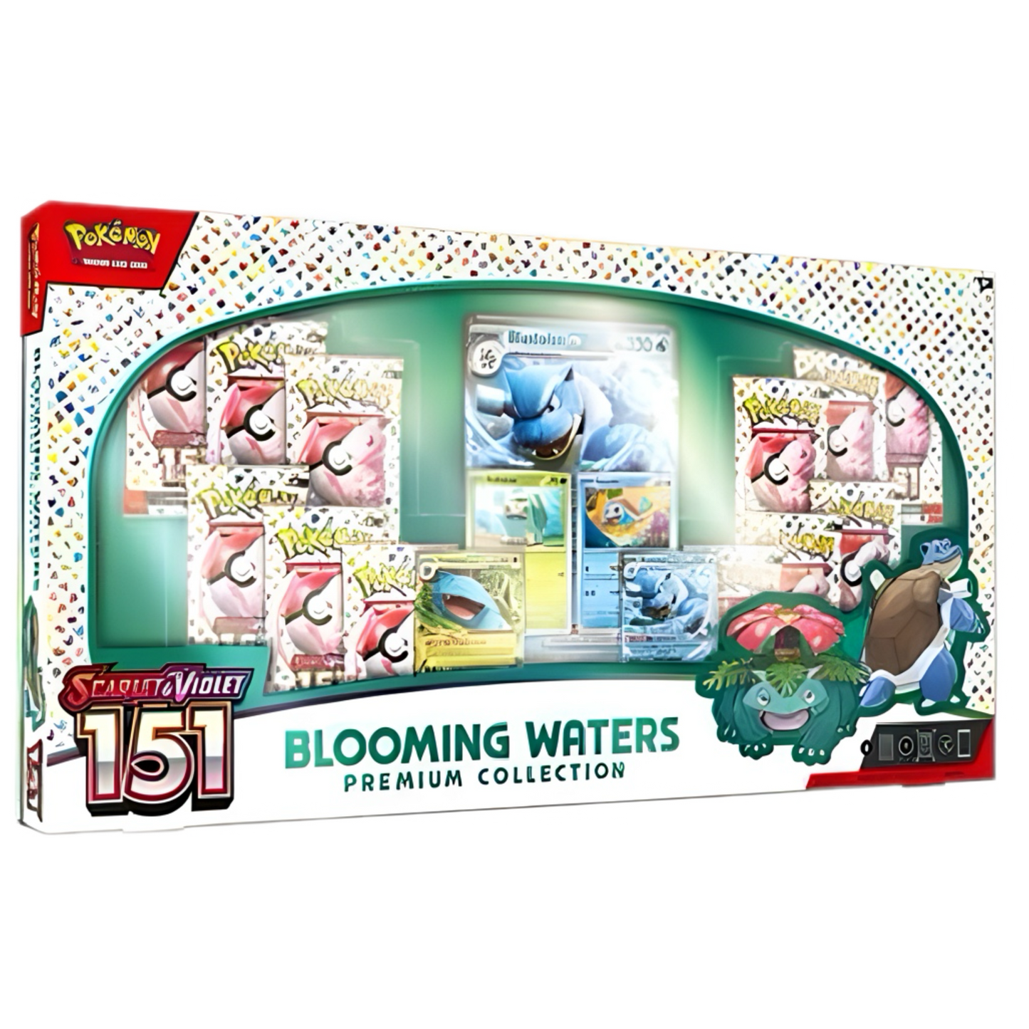 Pokemon TCG: 151 Blooming Waters Premium Collection Box **(RIP LIVE ONLY)**