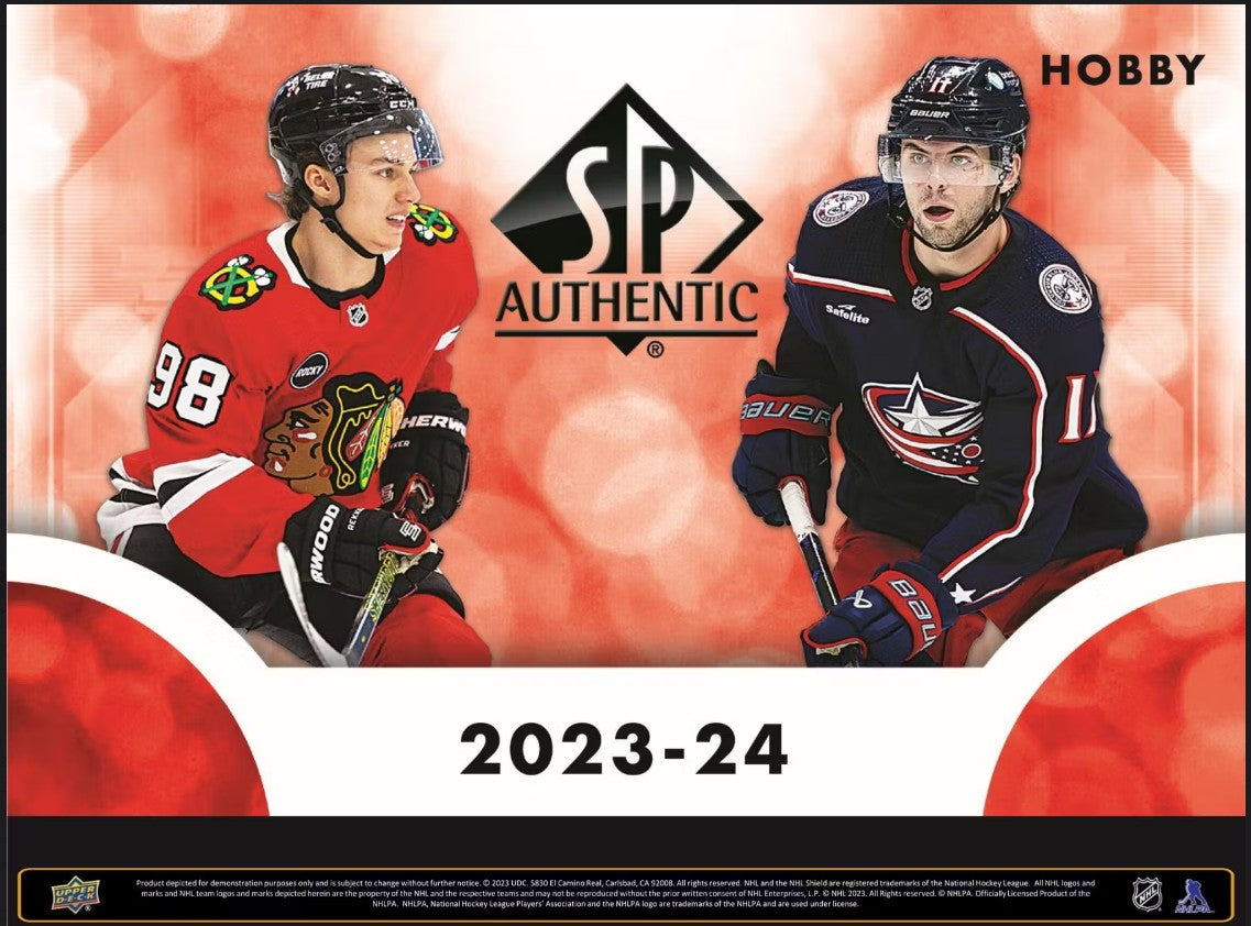 2023/24 Upper Deck SP Authentic Hockey Hobby Box