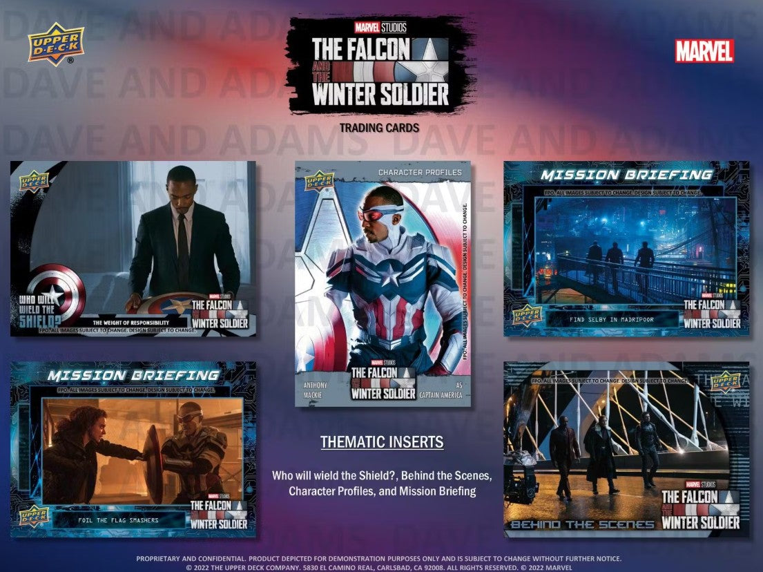 Marvel Studios The Falcon and the Winter Soldier Hobby Box (Upper Deck 2022)