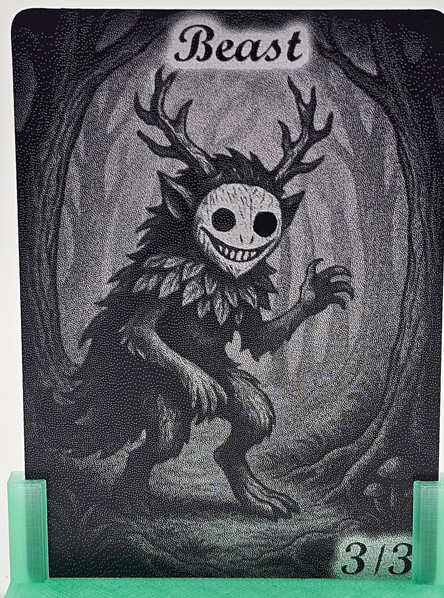 Masked grove Metal Token