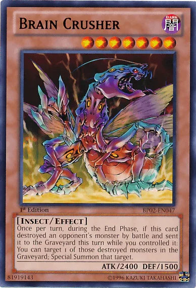 Brain Crusher [BP02-EN047] Mosaic Rare