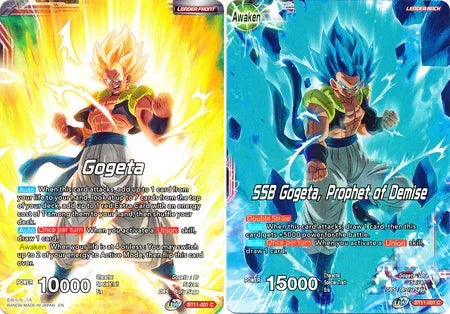Gogeta // SSB Gogeta, Prophet of Demise (BT11-001) [Vermilion Bloodline 2nd Edition]