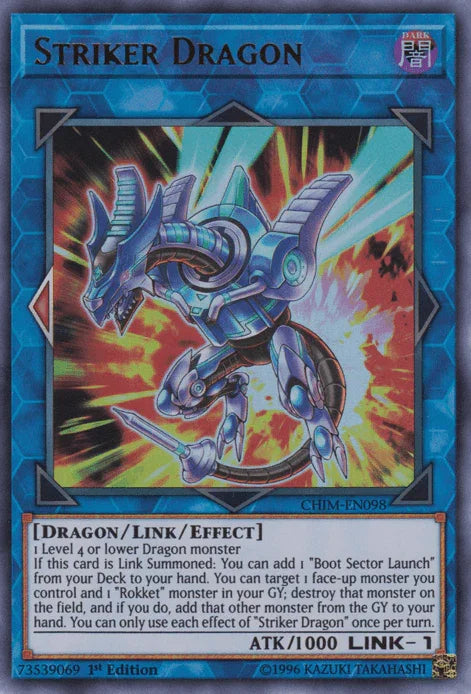 Striker Dragon [CHIM-EN098] Ultra Rare