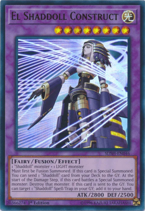 El Shaddoll Construct [SDSH-EN046] Ultra Rare