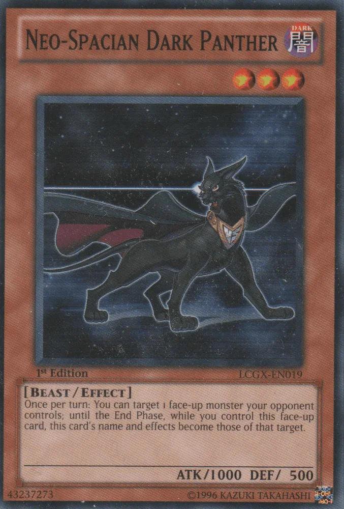 Neo-Spacian Dark Panther [LCGX-EN019] Common