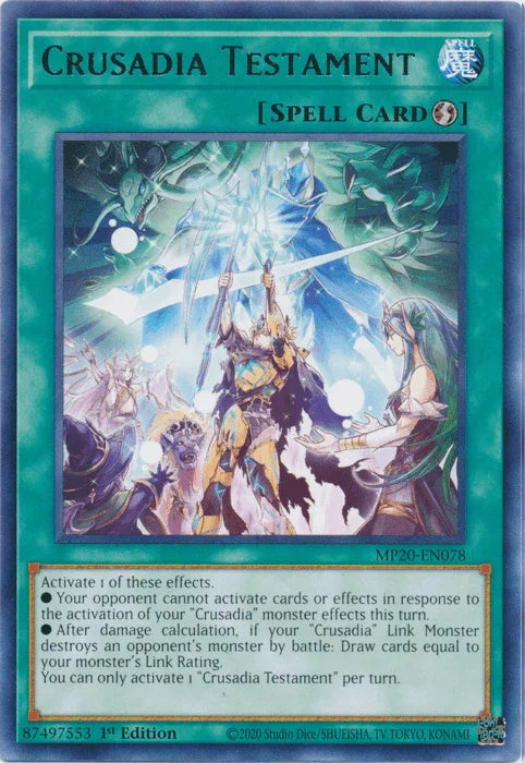 Crusadia Testament [MP20-EN078] Rare