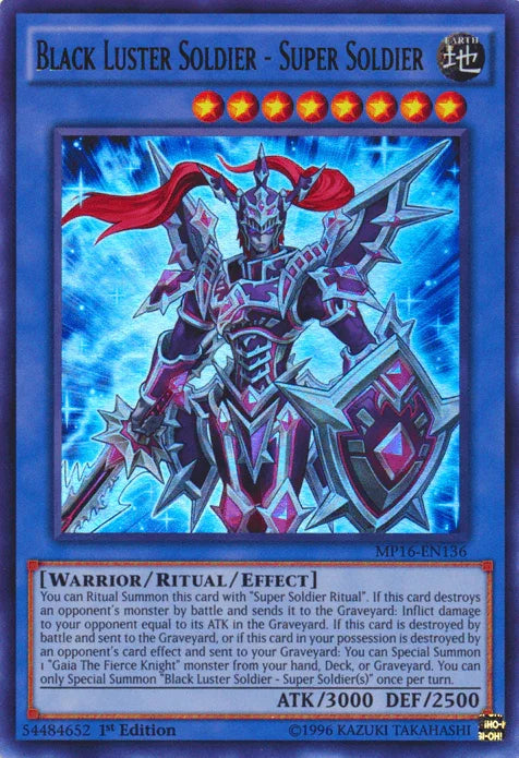 Black Luster Soldier - Super Soldier [MP16-EN136] Ultra Rare