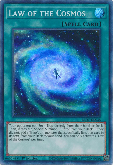 Law of the Cosmos [LED7-EN035] Super Rare