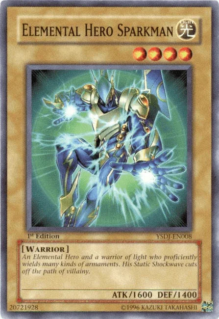 Elemental HERO Sparkman [YSDJ-EN008] Common