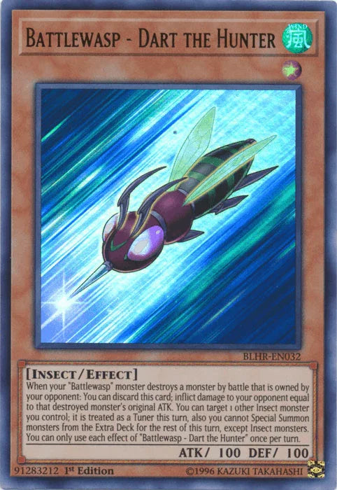 Battlewasp - Dart the Hunter [BLHR-EN032] Ultra Rare