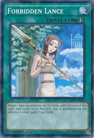 Forbidden Lance [BP03-EN172] Shatterfoil Rare