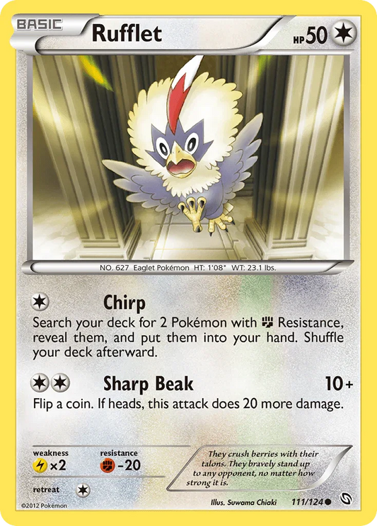 Rufflet (111/124) [Black & White: Dragons Exalted]