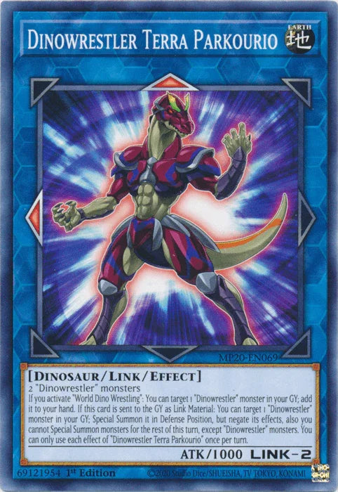 Dinowrestler Terra Parkourio [MP20-EN069] Common