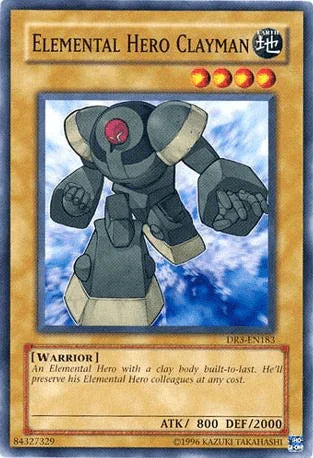 Elemental Hero Clayman [DR3-EN183] Common