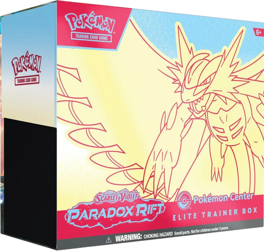 Scarlet & Violet: Paradox Rift - Elite Trainer Box (Roaring Moon) (Pokemon Center Exclusive)