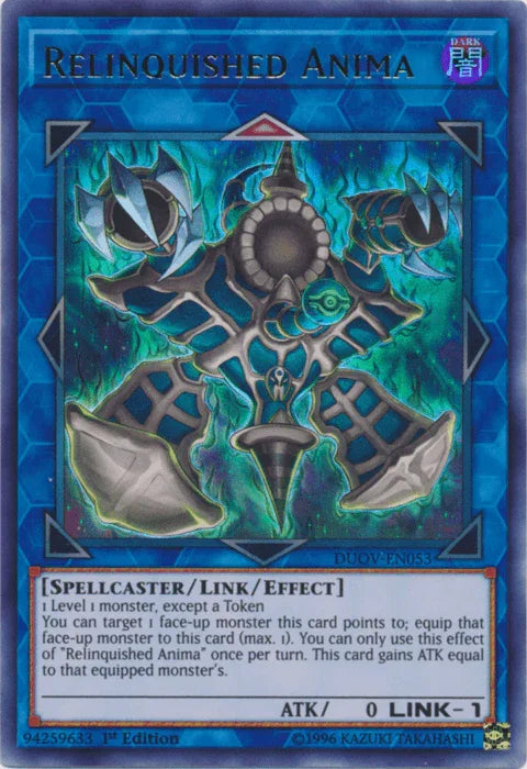Relinquished Anima [DUOV-EN053] Ultra Rare