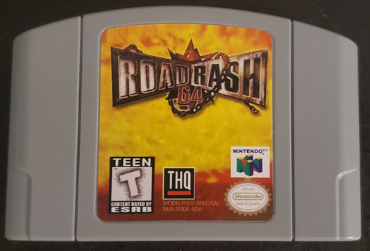 Road Rash 64 Nintendo 64 N64 Video Game Cartridge 1999