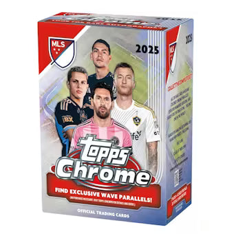 2025 Topps MLS Major League Soccer Chrome Blaster Box