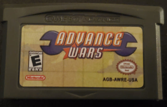 Advance Wars 1 GBA Video Game Cartridge Nintendo Game Boy Advance 2001