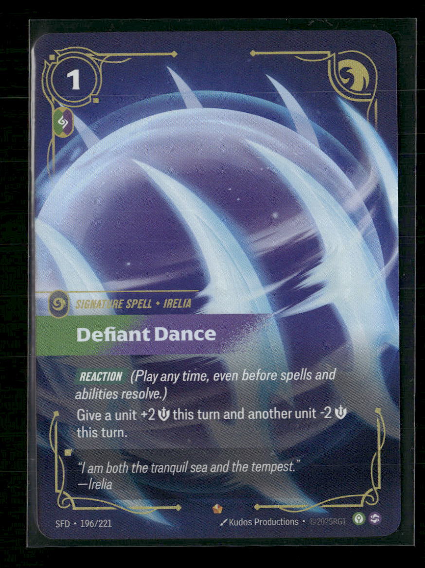 Defiant Dance #196/221 - Riftbound