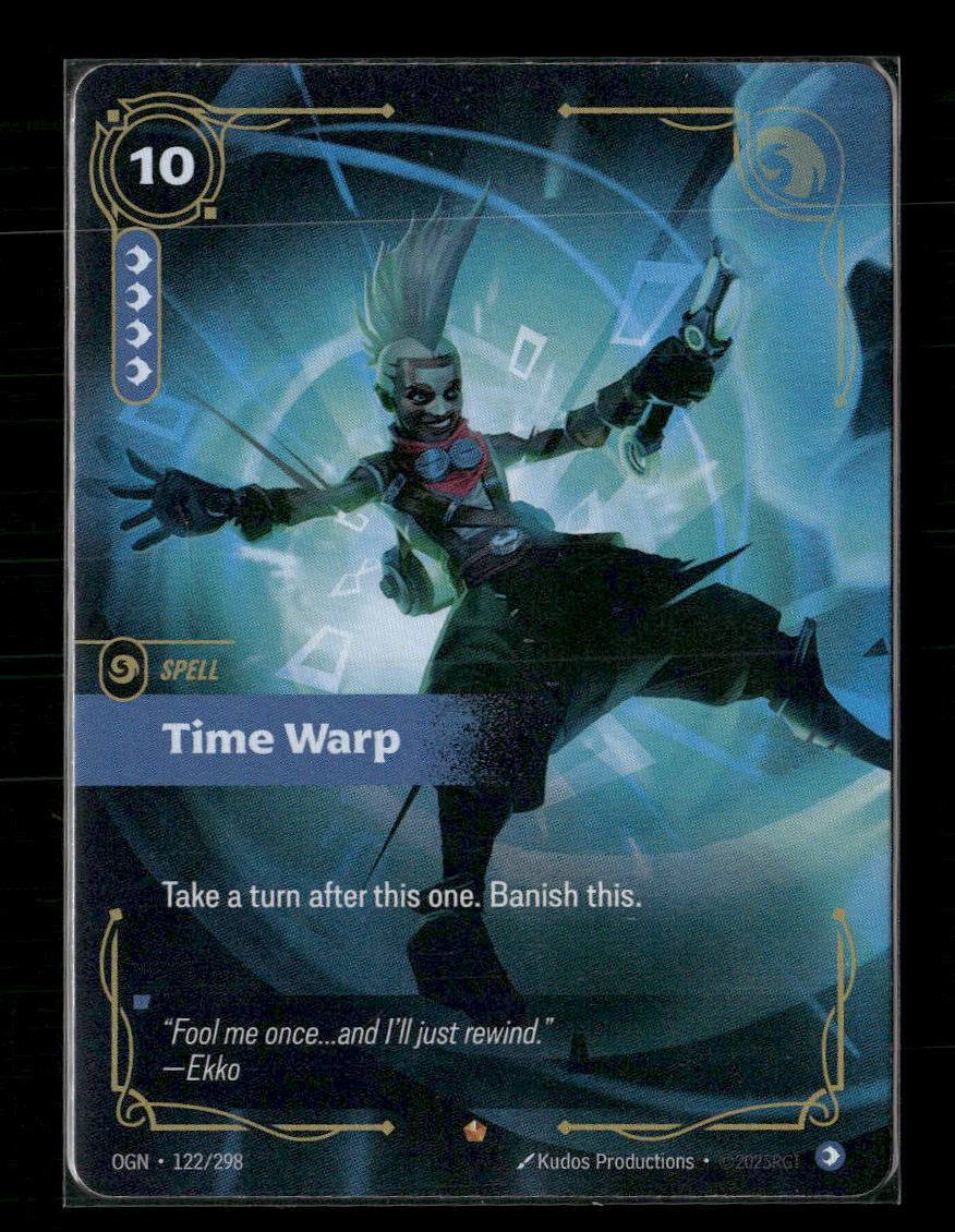Time Warp #122/298 Rare - Riftbound Origins
