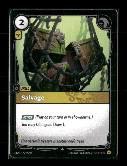 Salvage #224/298 - Riftbound Origins