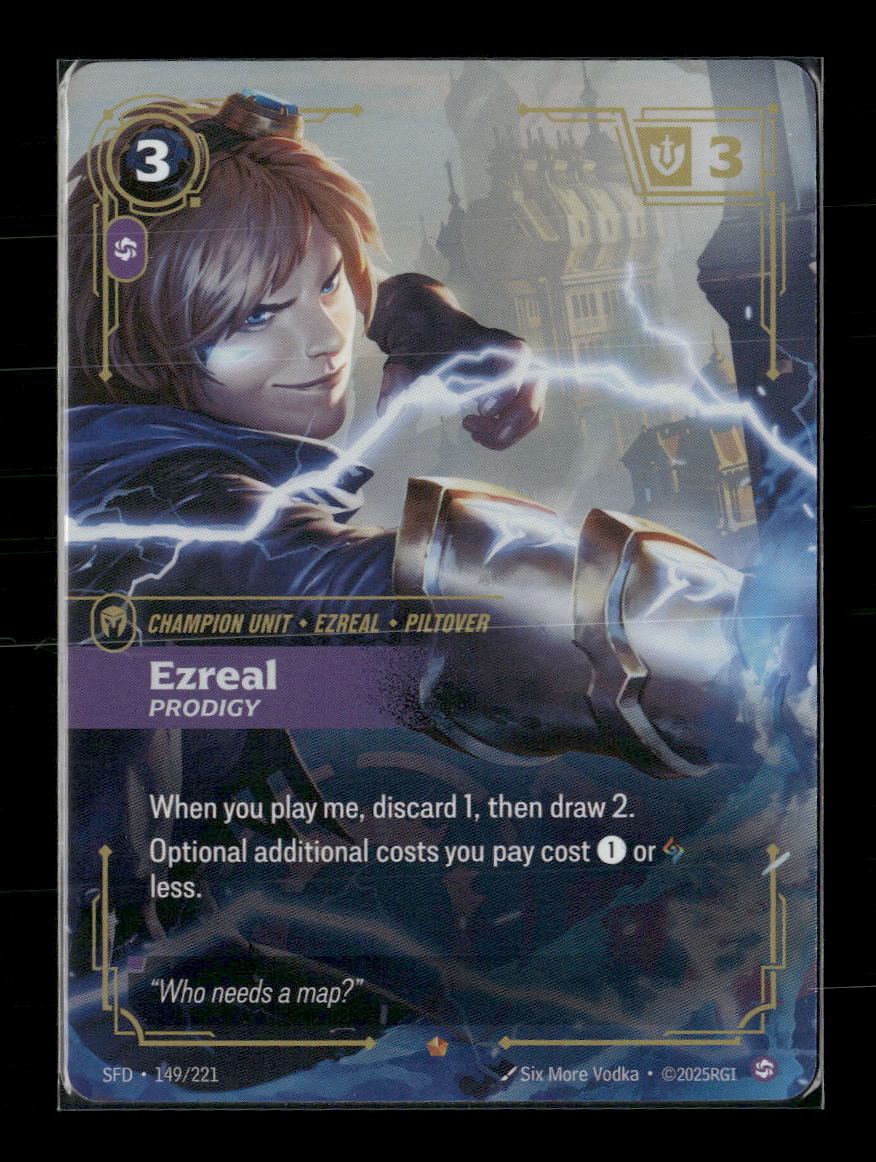 Ezreal #149/221 Legendary - Riftbound Spiritforged