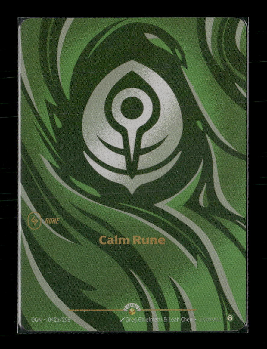 Calm Rune #042b/298 Foil - Riftbound Origins