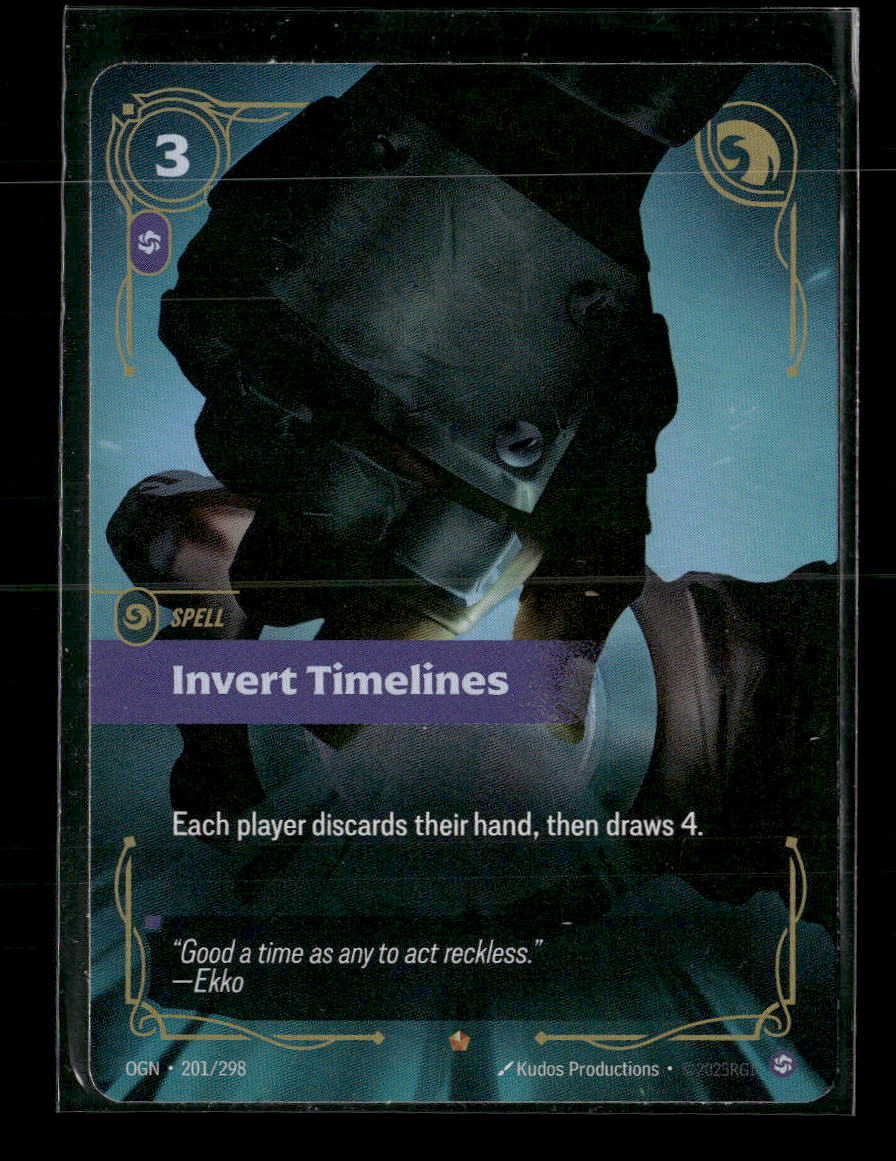 Invert Timelines #201/298 Rare - Riftbound Origins