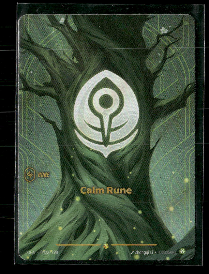 Calm Rune #042a/298 - Riftbound Origins