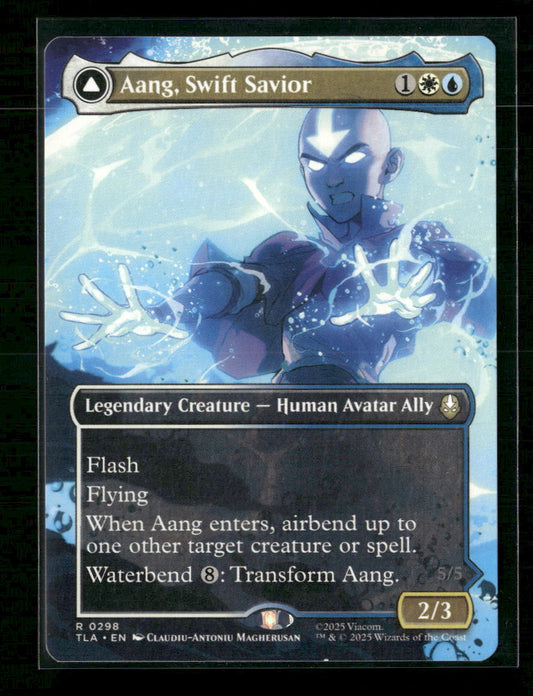Aang, Swift Savior #0298 Rare - Magic: The Gathering Avatar: The Last Airbender