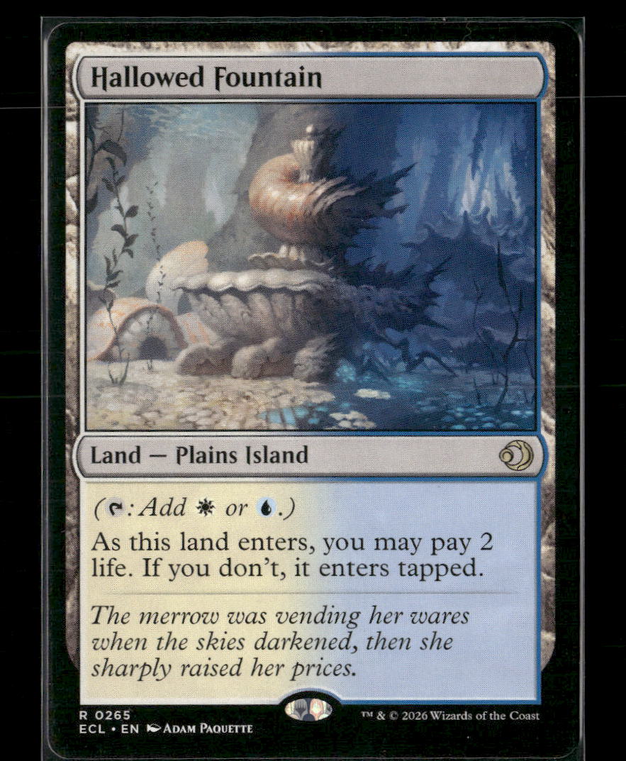 Hallowed Fountain #0265 Rare - Magic: The Gathering Eternal Collection