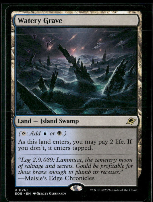 Watery Grave #0261 Rare - Magic: The Gathering Edge of Eternities