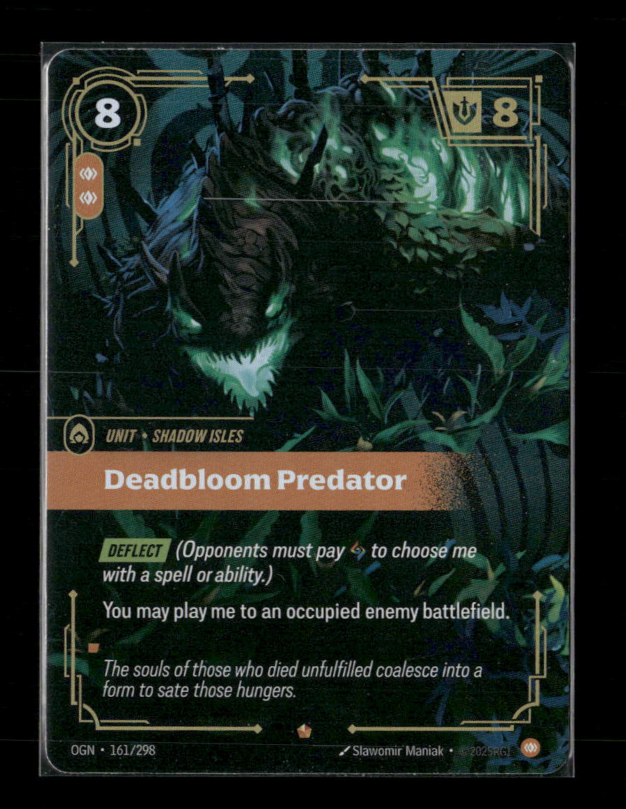 Deadbloom Predator #161/298 Epic - Riftbound Origins