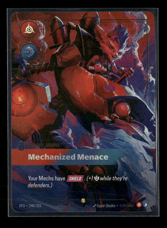 Rumble - Mechanized Menace (Overnumbered) #240/221 - Riftbound