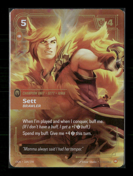 Sett - Brawler #164/298 Epic - Riftbound Origins