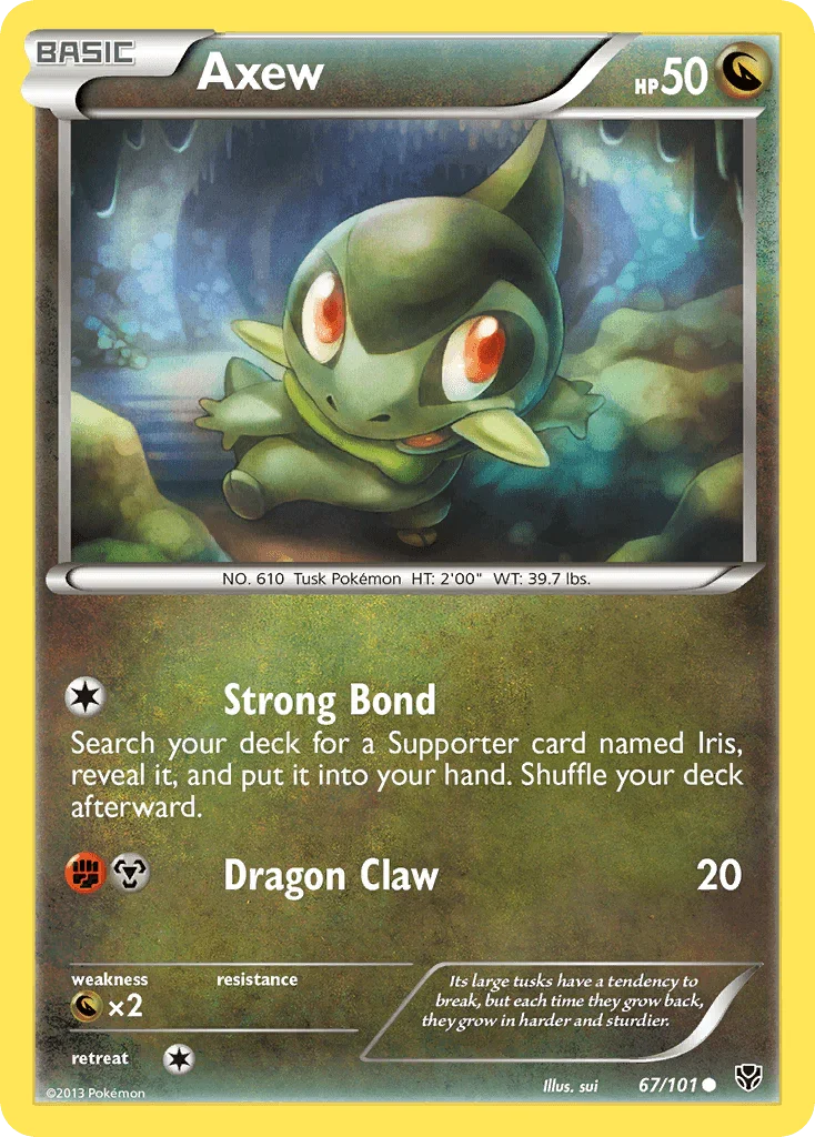 Axew (67/101) [Black & White: Plasma Blast]