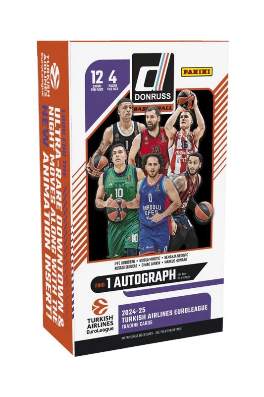 2024-25 Panini Donruss Turkish Airlines EuroLeague - Hobby Box