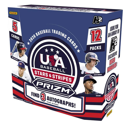 2026 Panini USA Stars & Stripes Baseball H2 Box