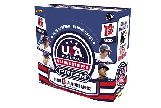 2026 Panini Prizm USA Stars & Stripes Baseball - Mega Box