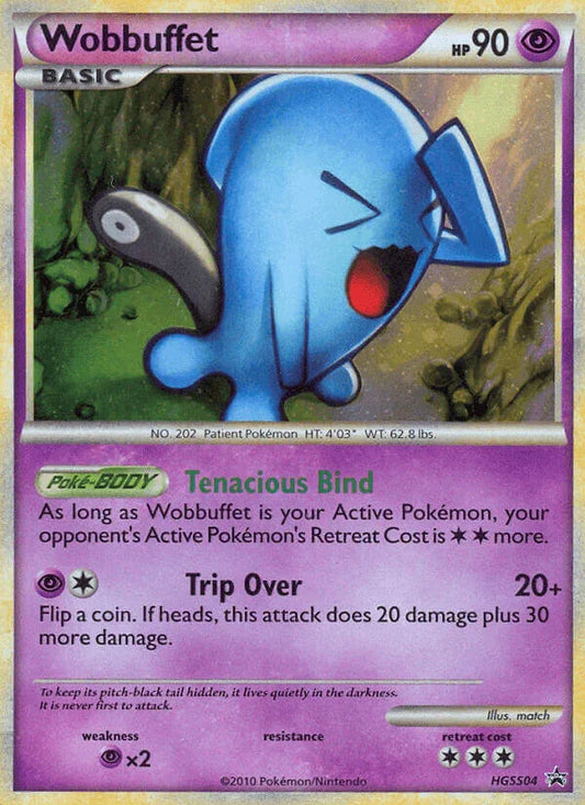 Wobbuffet (HGSS04) [HeartGold & SoulSilver: Black Star Promos]