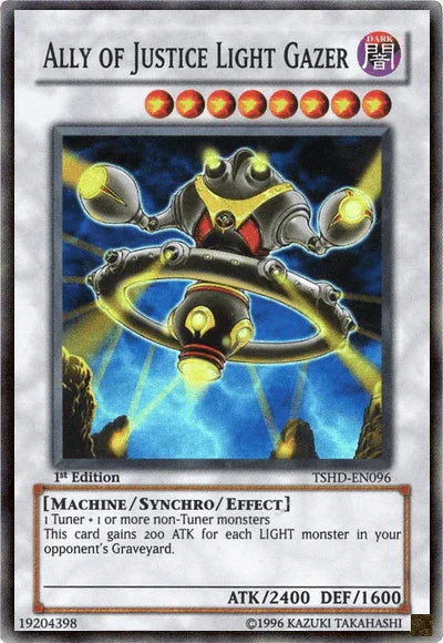 Ally of Justice Light Gazer [TSHD-EN096] Super Rare