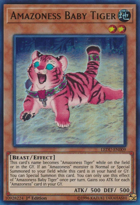 Amazoness Baby Tiger [LEDU-EN009] Ultra Rare