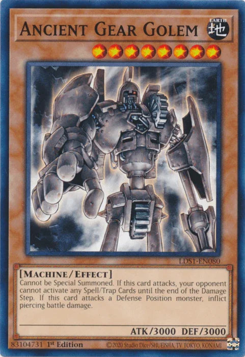 Ancient Gear Golem [LDS1-EN080] Common