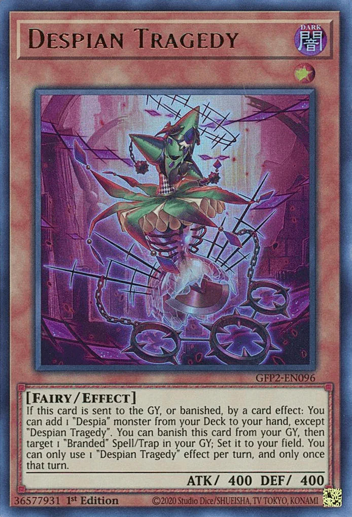 Despian Tragedy [GFP2-EN096] Ultra Rare