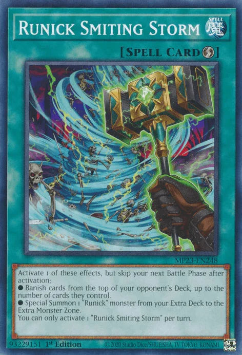 Runick Smiting Storm [MP23-EN248] Common