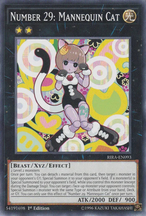Number 29: Mannequin Cat [RIRA-EN093] Common
